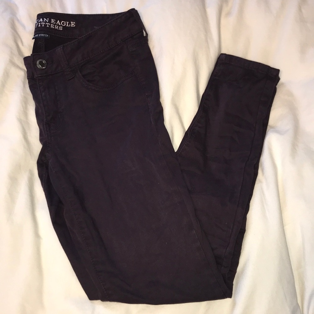 American Eagle Dark Purple Jeans